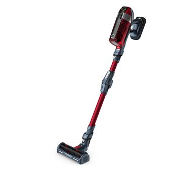 Aspirateur balai multifonction sans fil Rowenta YY5166FE X-Force Flex 11.60 Animal Kit 320 W Rouge royal et gris