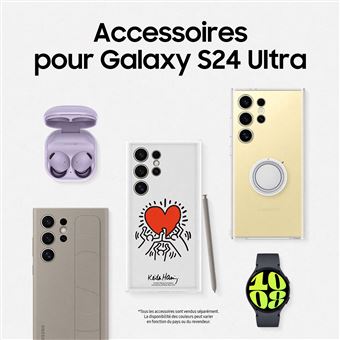 Smartphone Samsung Galaxy S24 Ultra 6,8 5G Nano SIM 1 To Noir