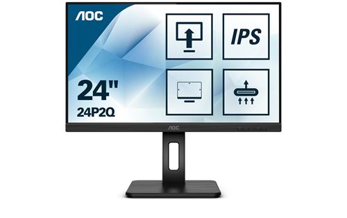 Aoc Noir P2 24P2q Led Display 60,5 Cm (23.8 ) 1920 X 1080 Pixels Full Hd - Neuf - Image 4