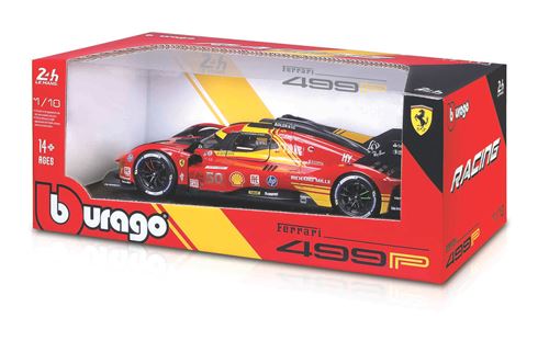 Voiture Bburago Ferrari Racing LMH 2024 - vue 1