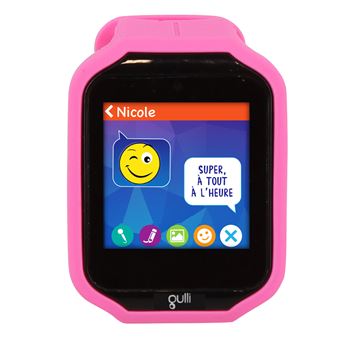 Montre interactive Taldec Gulli Rose Montre et r veil ducatifs