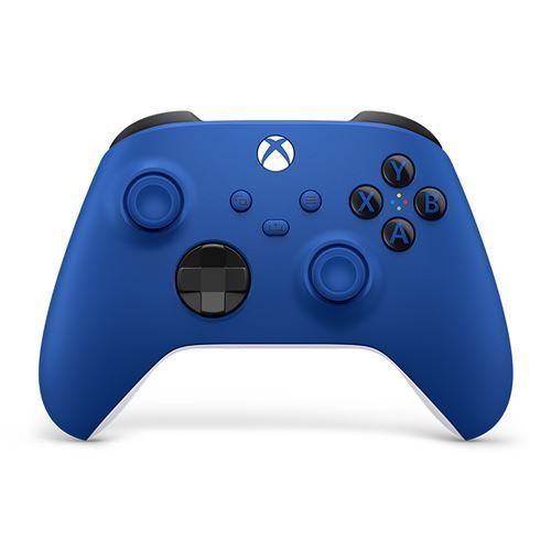 Manette sans fil Microsoft Shock Blue pour Xbox et PC