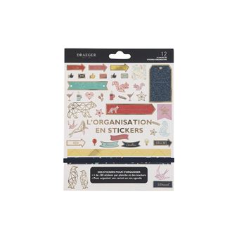 Carnets et journaux intimes Draeger Grand carnet de stickers 1