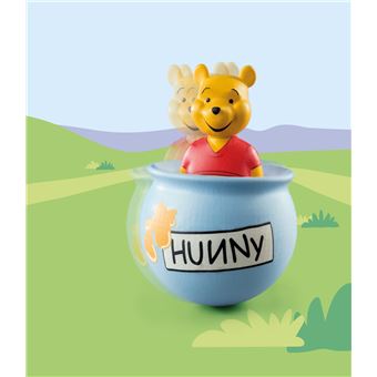 Playmobil 1.2.3 Disney 71318 Winnie l'ourson et culbuto pot de miel
