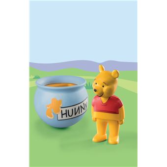 Playmobil 1.2.3 Disney 71318 Winnie l'ourson et culbuto pot de miel