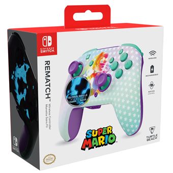 Manette sans fil Turtle Beach Rematch™ : Invincible Mario pour Nintendo Switch™, Nintendo Switch Lite et Nintendo Switch modèle OLED