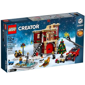 LEGO® Creator Expert 10263 La caserne des pompiers du village d'hiver - Lego