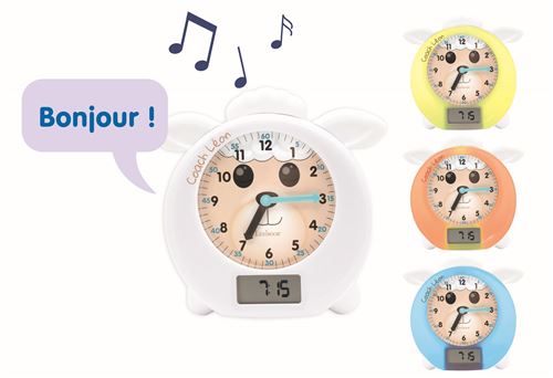 Lexibook - Mon Reveil Educatif Leon Coach De Sommeil - Conteur Dhistoires Et Lumieres Version Fr - Neuf - Image 3
