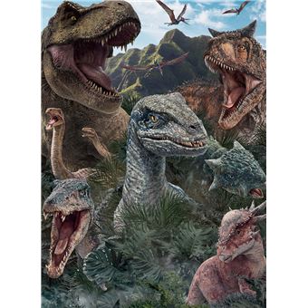 Puzzle 150 pièces Nathan Les dinosaures de Jurassic World 3
