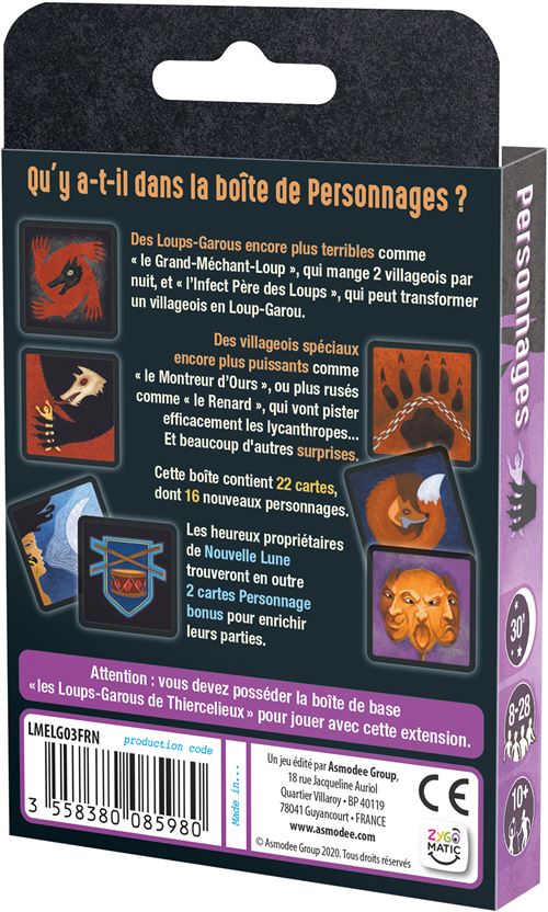 Loup Garou pour 1 Nuit - Epic Battle - Ravensburger - BCD JEUX