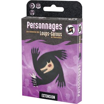 Jeu d’ambiance Asmodee Loups-Garous Ext Personnages Version Eco