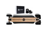 Skateboard électrique Evolve Skateboards GTR Bambou 2&1 3000 W Noir et Beige