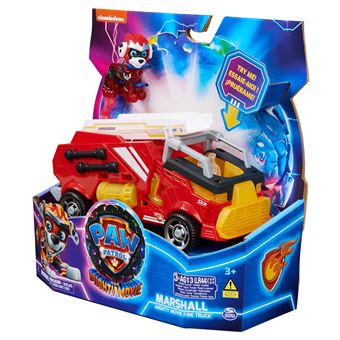 Véhicule avec figurine Paw Patrol La Pat Patrouille The Mighty Movie Modèle aléatoire