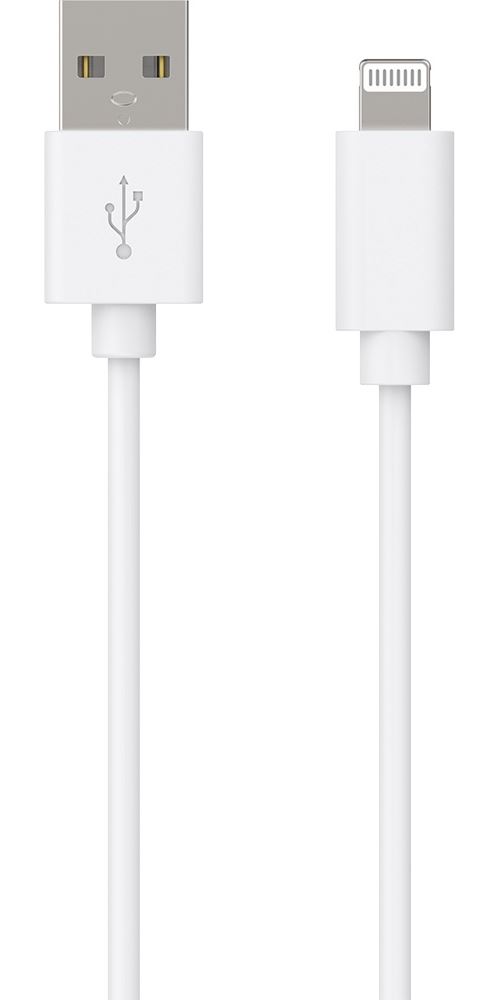 Câble USB A/USB Lightning BigBen Connected 1.2 m Blanc