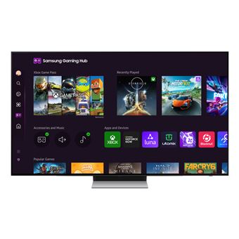 TV OLED Samsung TQ77S93D 196 cm 4K UHD 2024 Argent Carbone