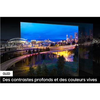 TV OLED Samsung TQ77S93D 196 cm 4K UHD 2024 Argent Carbone