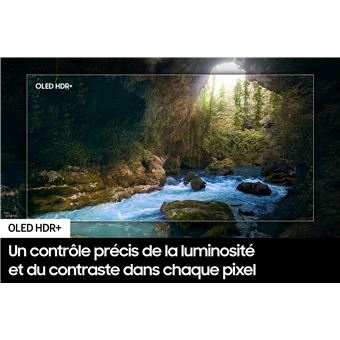 TV OLED Samsung TQ77S93D 196 cm 4K UHD 2024 Argent Carbone