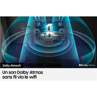TV OLED Samsung TQ77S93D 196 cm 4K UHD 2024 Argent Carbone