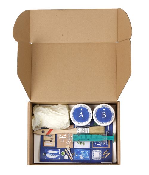 Kit Créatif Cyanotype Clairefontaine 21 4 x 15 3 x 8 6 cm