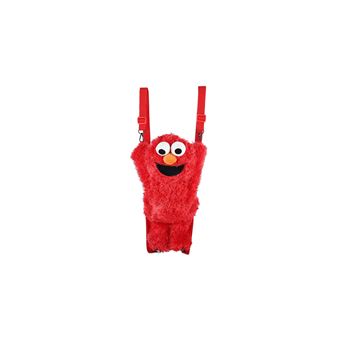 Sac à dos en peluche Miniso Sesame Street Elmo Rouge