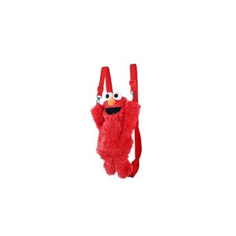 Sac à dos en peluche Miniso Sesame Street Elmo Rouge