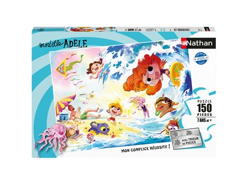 Puzzle 150 pièces Nathan Une journée sensagéniale Mortelle Adèle - vue 1