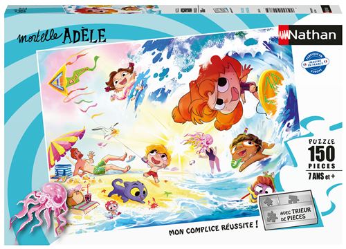 Puzzle 150 pièces Nathan Une journée sensagéniale Mortelle Adèle