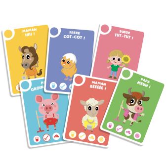 Premier jeu de 6 Familles