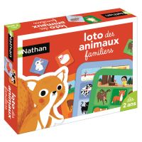 Loto de la Ferme Nathan - Loto mémo et domino - Achat & prix