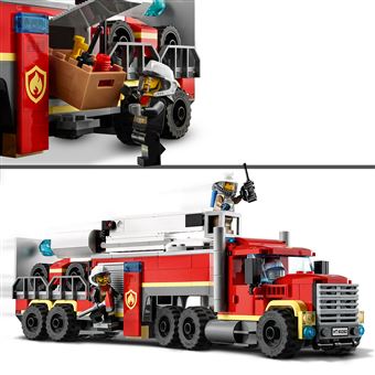 LEGO® City 60282 L'unité de commandement des pompiers