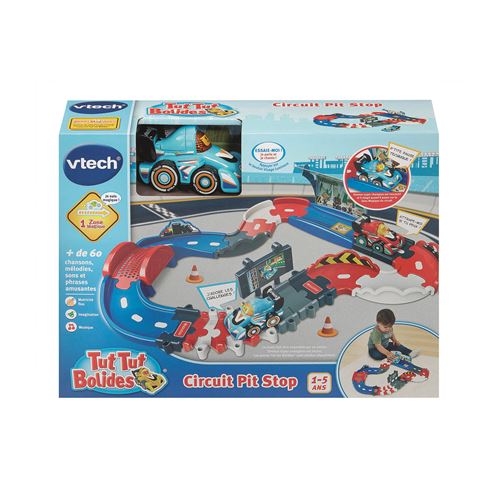 Jeu électronique Vtech Tut Tut Bolides Circuit Pit Stop - vue 1