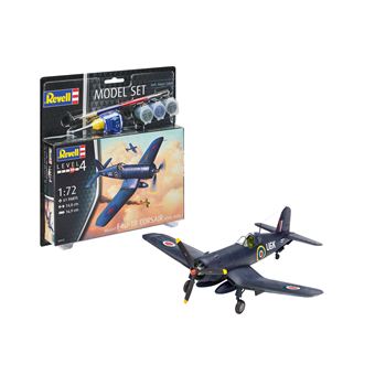 Maquette Revell Model Set F4U-1B Corsair Royal Navy 1:72