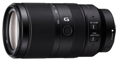 Objectif hybride Sony E 70 350mm f4.5 6.3 G OSS - vue 1