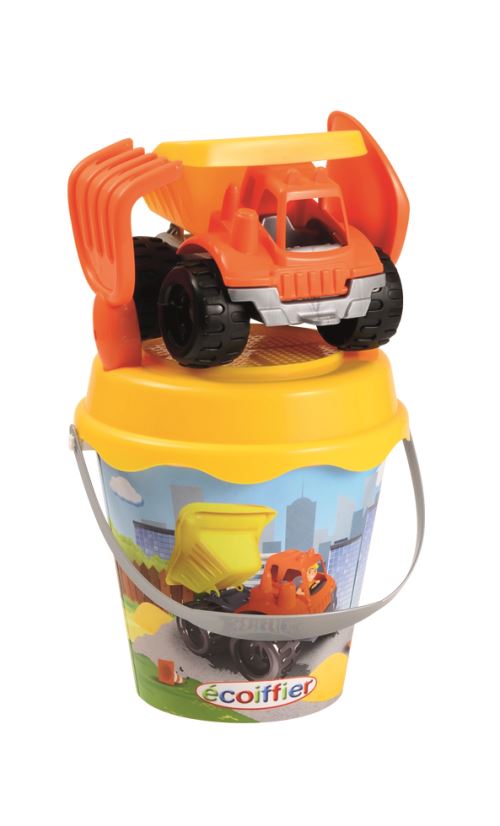 ECOIFFIE SEAU GARNI CAMION DECOR TP 17CM