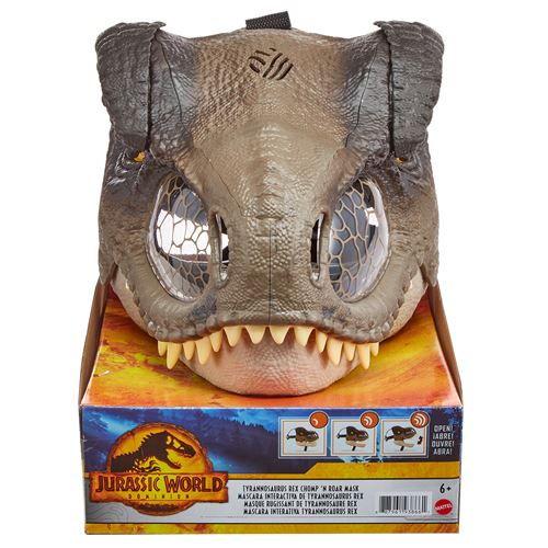 Figurine Jurassic World Masque Sonore Tyrannosaure Rex