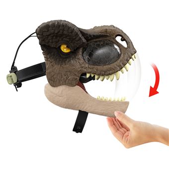 Figurine Jurassic World Masque Sonore Tyrannosaure Rex