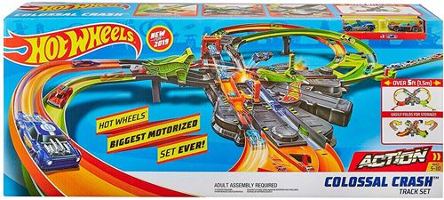 Circuit de Crash Colossal Hot Wheels Modèle aléatoire