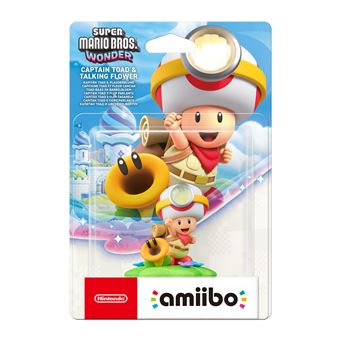 Figurine Nintendo Amiibo Capitaine Toad et la Fleur Cancan 