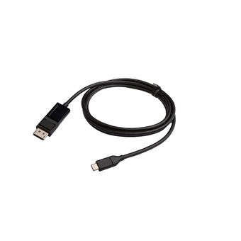 Câble DisplayPort vers USB Type C Erard 2 m Noir - 1
