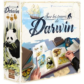 Jeu de stratégie Gigamic Sur les traces de Darwin