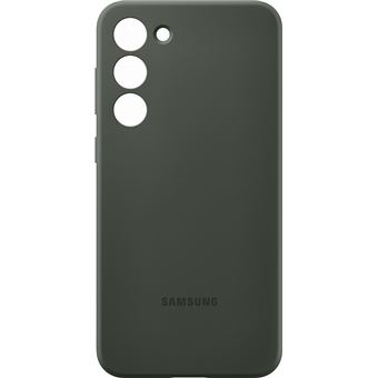 Coque en silicone pour Samsung Galaxy S23+ 5G Khaki