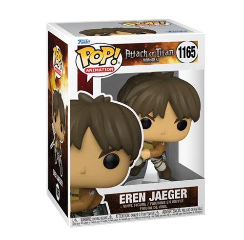 Figurine D'action Funko Attack On Titan Eren Yeager