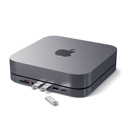 HUB USB-C Satechi pour Mac Mini Gris