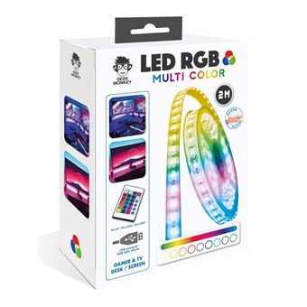 Ksipze Ruban LED 5M Bande LED Multicolore,bandeau led avec