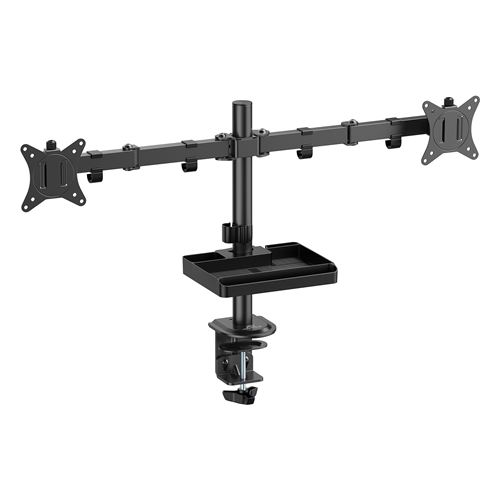 Support Articulé Advance Xtendmounts Dual Noir Pour Écrans Plats Ou Incurvés De 17” À 32”