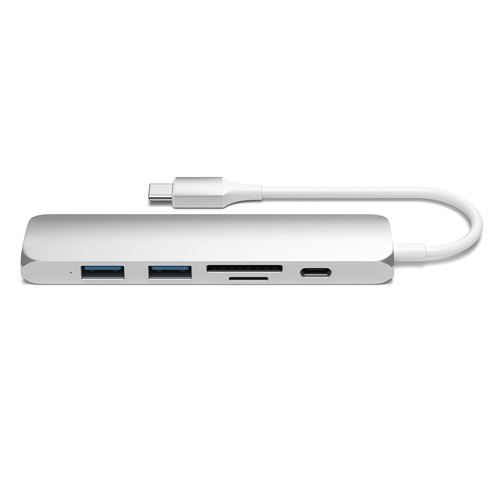 Adapteur Satechi multi-port Aluminium