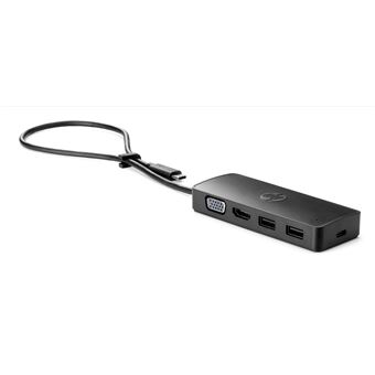 HP USB-C Travel Hub G2 - Station d'accueil - USB-C - VGA, HDMI - Europe - pour OMEN by HP Laptop 16; Victus by HP Laptop 15, 16; EliteBook 830 G6; Fortis 11 G9