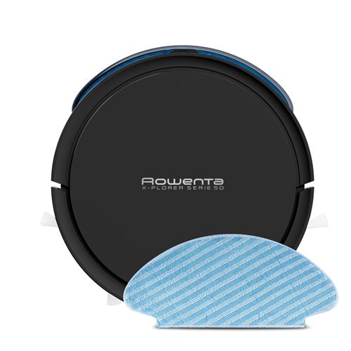 Aspirateur Robot Rowenta X-Plorer Série 50 Animal Kit Noir Reconditionné