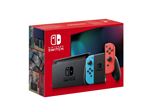 Nintendo Switch with Neon Blue and Neon Red Joy-Con - Console de jeux - Full HD - noir, rouge fluo, Bleu néon