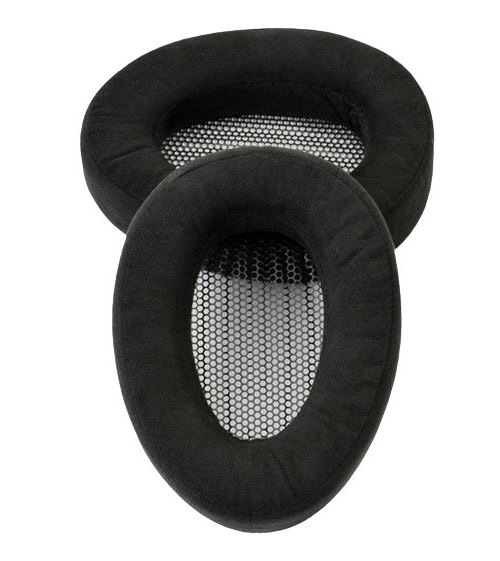 Coussinets Meze audio pour Elite et Empyrean Alcantara Angled Noir - Meze Audio